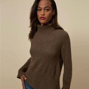 Michael Stars Blaire turtleneck cashmere sweater